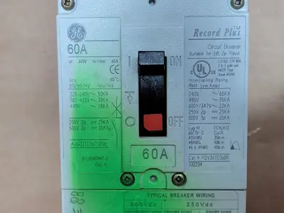 USED GENERAL ELECTRIC FCV36TE060R