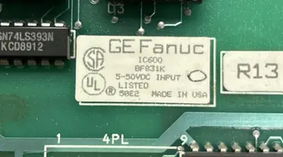 Used GE FANUC IC600BF831K PLC Input & Output Ohio US | Surplus Asset Holdings #1236824