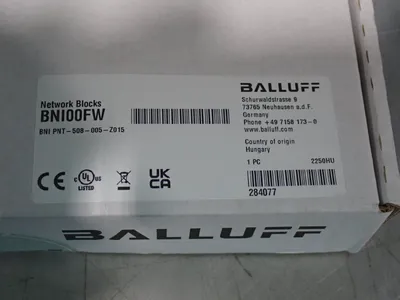 New | in-Stock BALLUFF BNI00FW PLC Input & Output Ohio US | HGR 24 #1129818