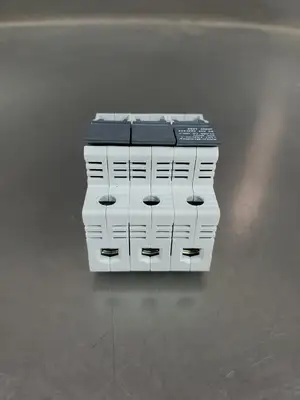 Used Allen-Bradley 1492-FB3C30-L Class CC Fuse Holder, 30A, 600V Fuse Accessories | Palmetto Automation #1156162