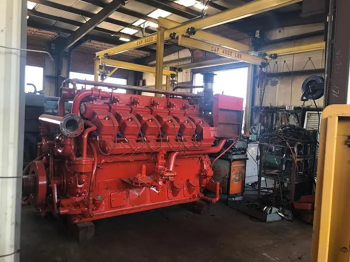 Used 1992 WAUKESHA 7042GSI GAS COMPRESSOR ENGINE Gas Engines Mississippi US | E&M Equipment #966676