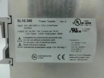 USED PULS SL10.300