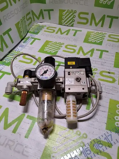 SMC EAW2000-F02-X64 REGULATOR WITH EAV2000-F02-5Y0-Q AND EVHS2000-F02 VALVES