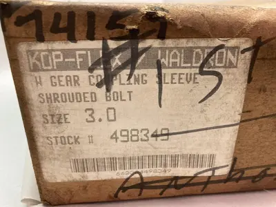 Used KOP-FLEX 498349 Conveyor Parts | Surplus Asset Holdings #1218507