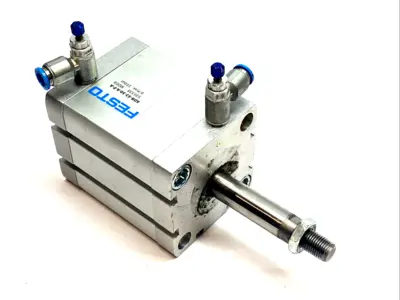 USED FESTO ADN-63-50-A-P-A COMPACT CYLINDER 63MM BORE 50MM STROKE 536338