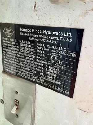 2019 TORNADO F4 ECOLITE Hydro Excavator | American Contractors Equipment Supply (10)