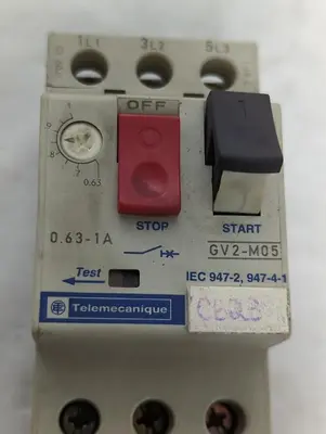 Used TELEMECANIQUE GV2-M05 Miscellaneous Equipment (Electrical & Power) Ohio US | Surplus Asset Holdings #1399366