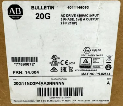 USED ALLEN-BRADLEY POWERFLEX 755
