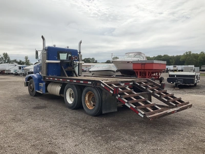 Used 1989 PETERBILT 377 Flatbed Trucks Michigan US | Miedema Asset Management Group #1455009