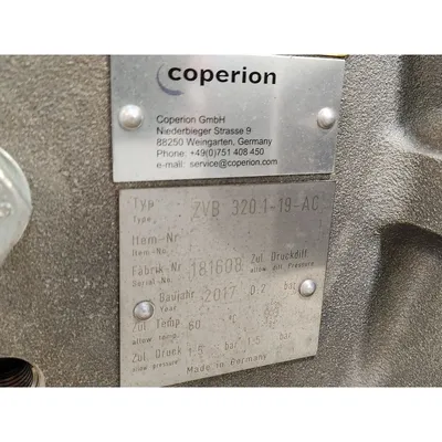 NEW COPERION ZVB 320 1-19-AC