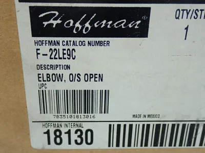 NEW HOFFMAN F22LE9B