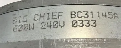 New | in-Stock BIG CHIEF BC31145A Heater Bands Michigan US | Ideal Machinery #1173956