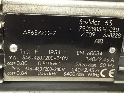 USED SPECK PUMP NPY-2251.0032
