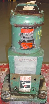 USED MIXING EQUIPMENT CO LIGHTIN MIXER LIGHTIN MIXER