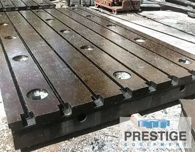 78.74" x 137.79" x 10.82" T-Slotted Cast Iron Floor Plates