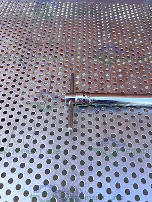 Stainless Steel  Pointed-Plunger Lance Sampler Probe w/ 48" Rod