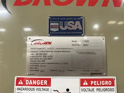 USED BROWN T-345V