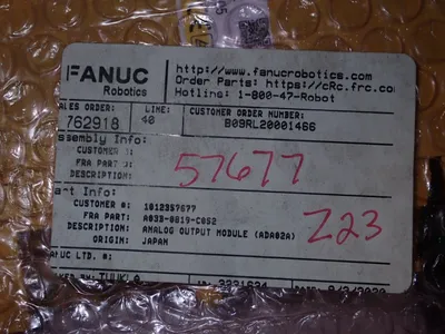 NEW 2018 FANUC A03B0819C052