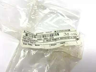 New | in-Stock FANUC REMOTE MODE SWITCH REFROFIT PLATE Relays & Switches | Maverick Industrial Sales #1115817
