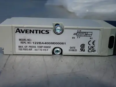 Used AVENTICS 122BA400M000061 Solenoid Valves Ohio US | HGR 24 #1085052