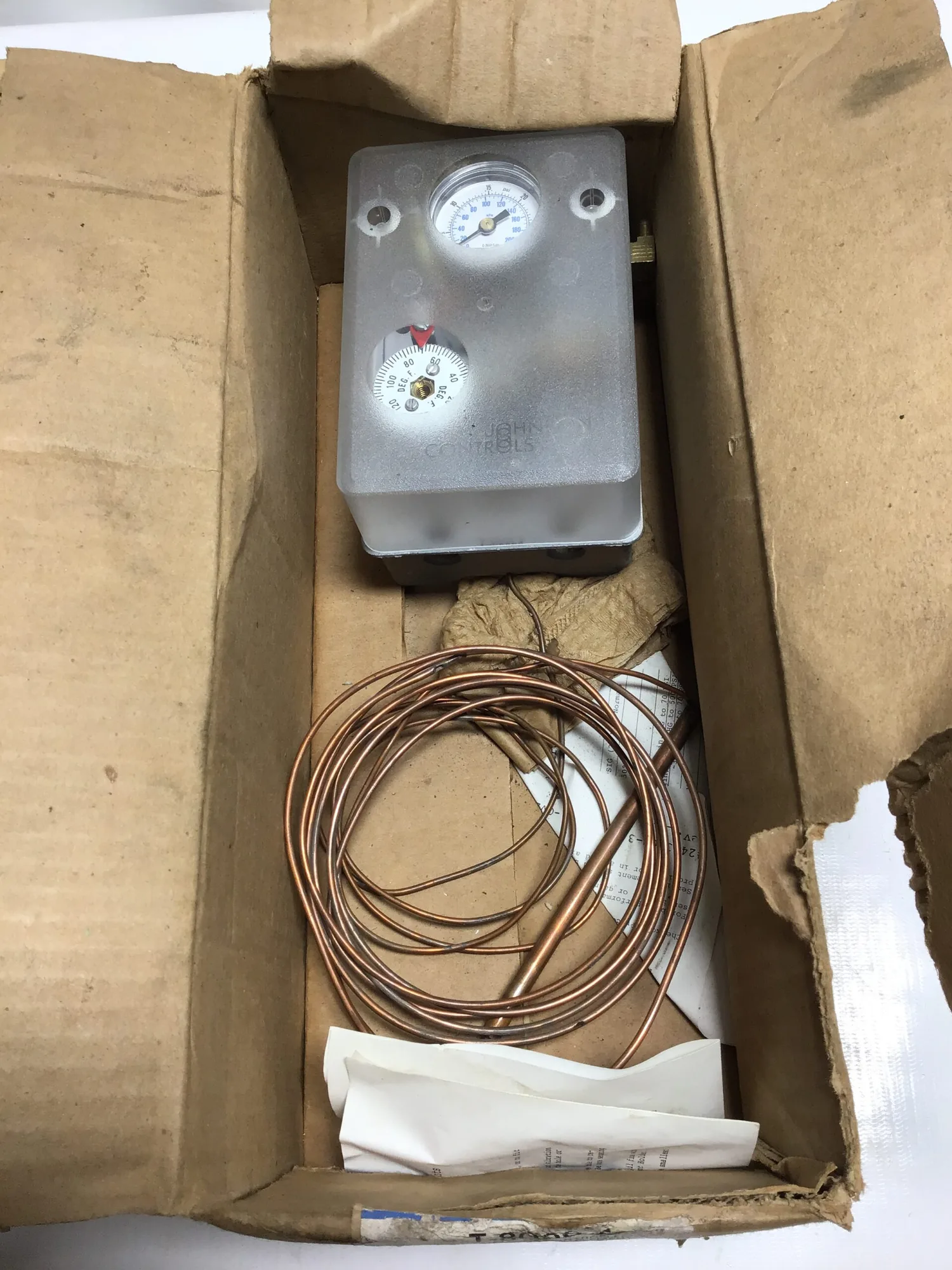 Johnson Controls Two Position Pressure Controller
