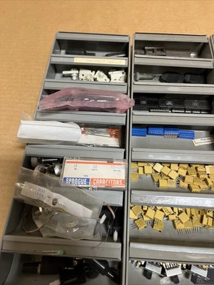 Huge Electrical Lot Circuit Board Repair Resistors, Transitors, Chips, Fuses🇺🇸
