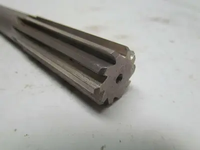 Alvord Polk Chucking reamer tapered shank No.3 10-1/2" OAL .9843" OD RH