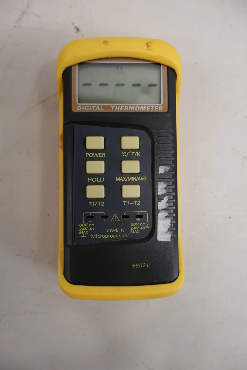 Unbranded 6802II Type K Digital Thermometer