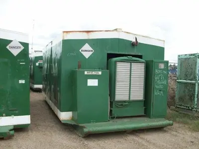 USED HEAVY DUTY SHOP BUILT PUMP HOUSE