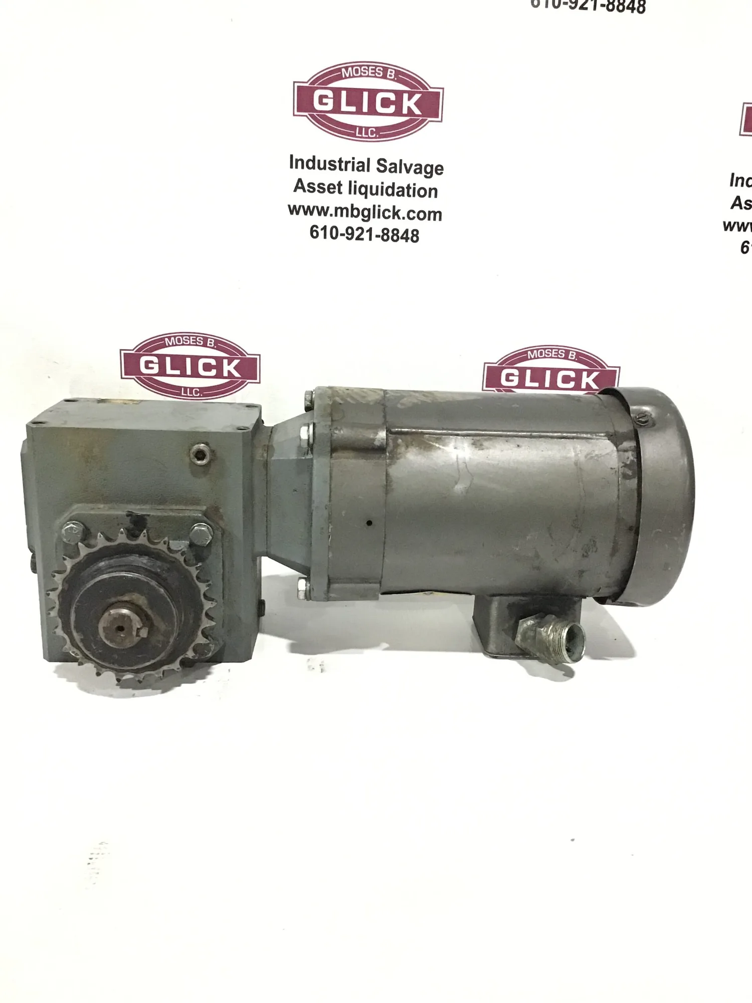 Morse F121 40 56C L Gear Reducer with Baldor VM3534 Motor 1725RPM 1.35S:F