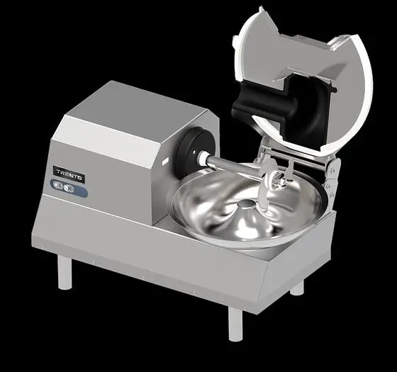 10 lbs Commercial Electric Food Processor | Bowl Cutter 1 HP | 750 W | 1680 RPM