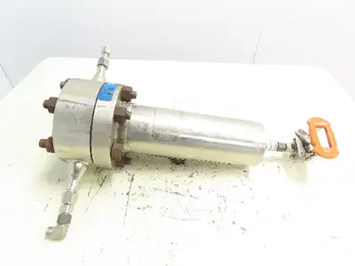 Pall Trinity 4HD4886-1118 Stainless Filter Housing 3000PSI 1/2" Ball Valve