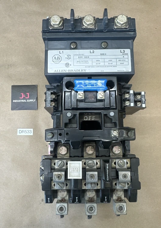 Used Allen-Bradley 509-DOD Relays & Switches Indiana US | J&J Industrial Supply #495824