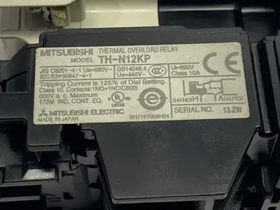 S-N10 | Mitsubishi  Magnetic Contactor w/ TH-N12KP Thermal Overload Relay - For parts or not working