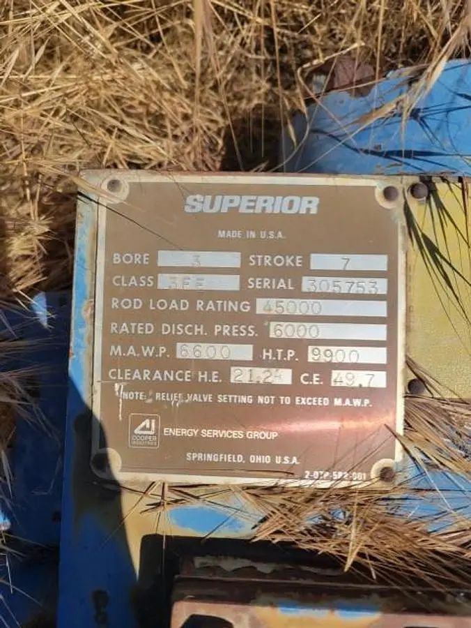 USED WHITE SUPERIOR 3FE