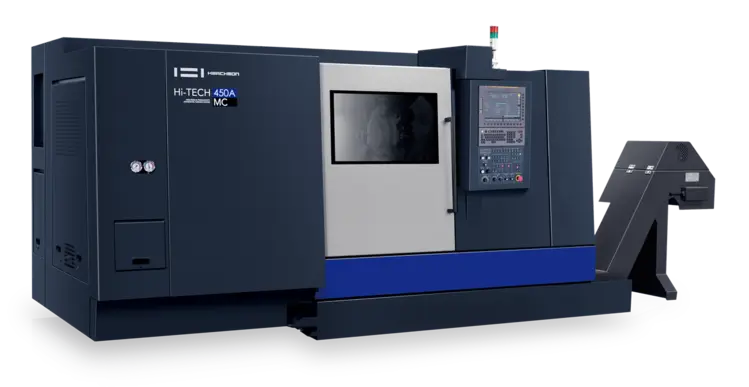 New | in-Stock HWACHEON Hi-Tech 450CL YSMC CNC Lathes Alberta CA | Merchant Machine Tools Inc #1171415