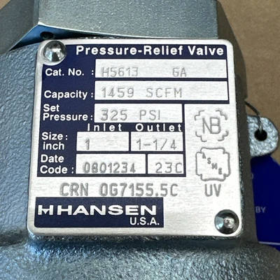 NEW HANSEN H5613/325-P