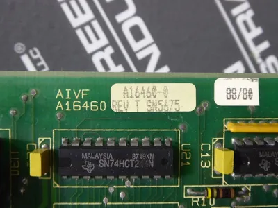 Texas Instruments A16460-0 PC Control Board Rev. T Used