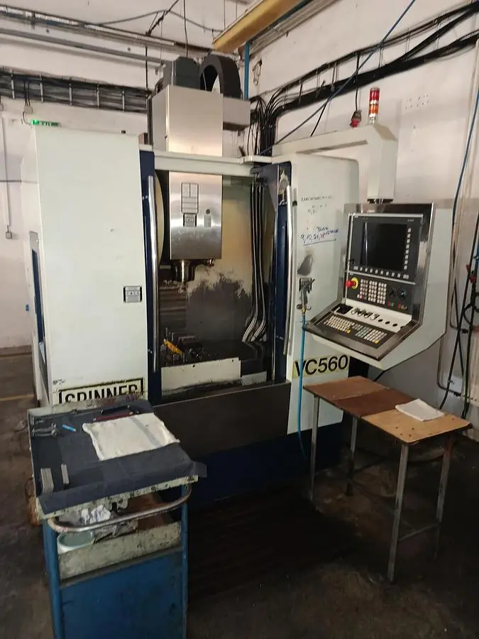 Used 2007 SPINNER VC 560 Vertical Machining Centers CZ | Amaron s.r.o. #1056734