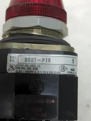 Used ALLEN BRADLEY 800T-P16 Lighting Ohio US | Surplus Asset Holdings #1550427