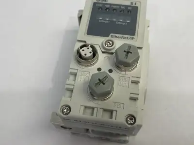 Used SMC EtherNet/IP Serial Interface Unit PLC Processors Michigan US | Maverick Industrial Sales #1389166