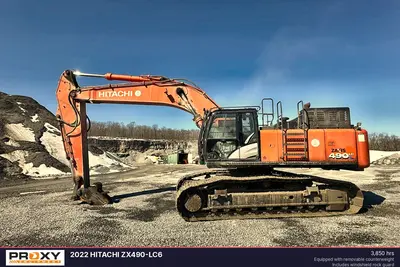 Used 2022 HITACHI ZX490-LC6 Excavators Pennsylvania US | Proxy Equipment #1383014