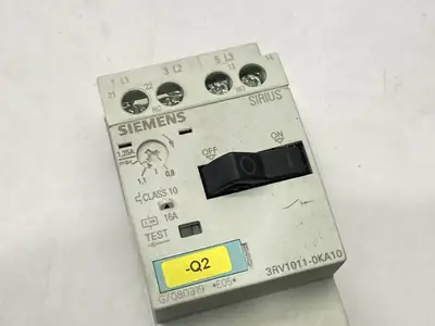 Used Siemens Contactor Starter Combination 0.9-1.25A 400VAC 24VDC Starters Michigan US | Maverick Industrial Sales #1401900
