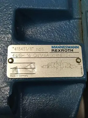 USED REXROTH 4WE6J53/AG24NZ4 MANIFOLD