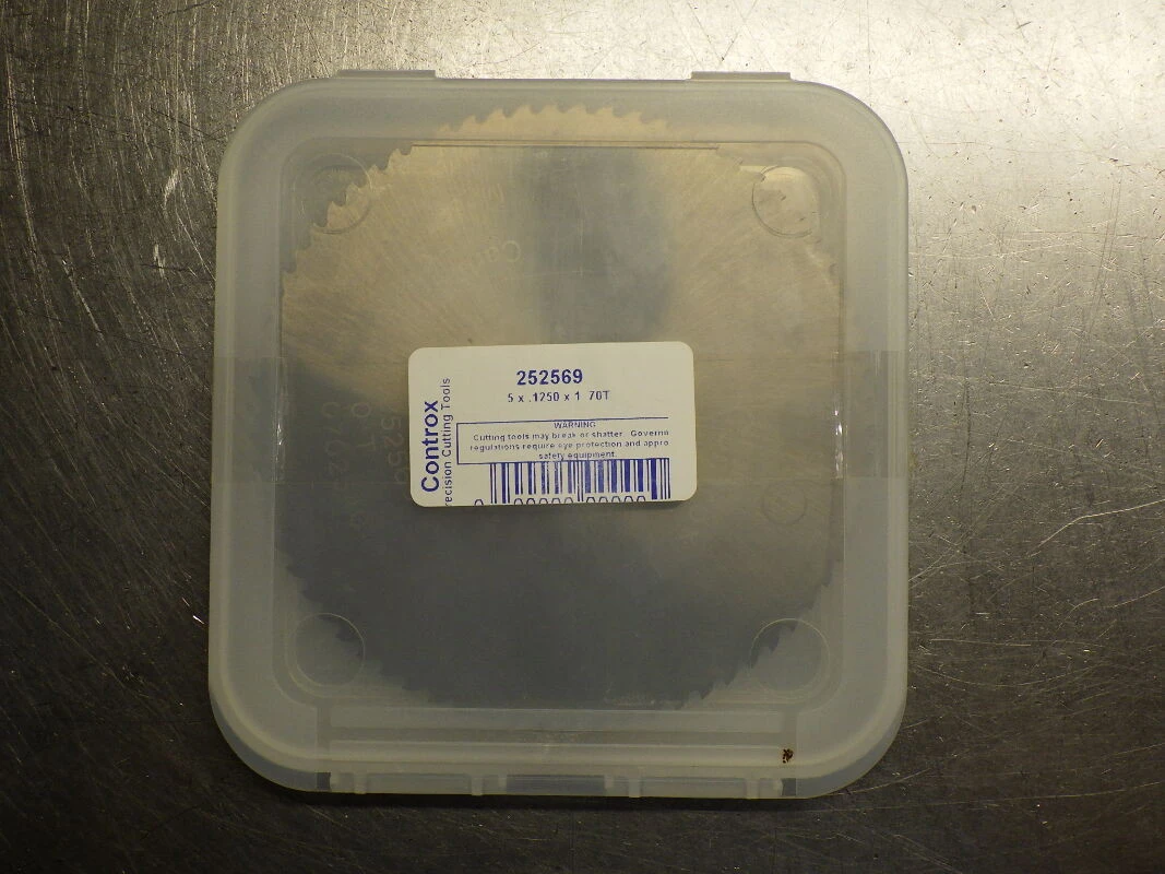 Controx 5" x 1/8" Carbide Slot Saw 1" Arbor 70 Teeth 252569 (LOC3431)