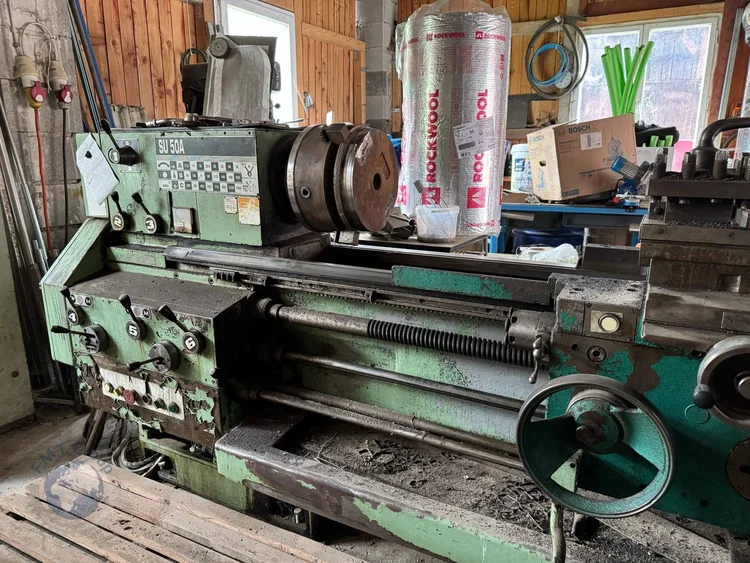 Used TOS SU 50 A /1000 Engine Lathes SK | F.M.T. Group s.r.o. #1253084