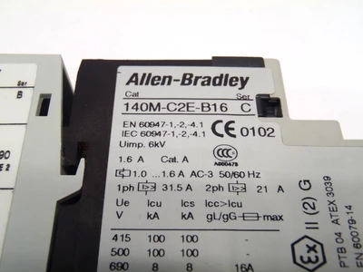 Used ALLEN-BRADLEY COMPACT COMBO STARTER 1.0-1.6A Starters | Maverick Industrial Sales #1114000