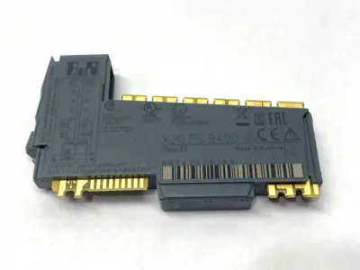 USED B&R REV. I0 POWER SUPPLY MODULE RS232 SERVICE INTERFACE
