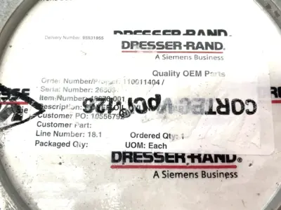 New | in-Stock Dresser-Rand Cover Flange Air Compressor Parts Michigan US | Maverick Industrial Sales #1489965
