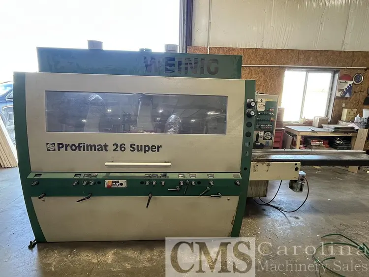 Used 2000 WEINIG P 26 SUPER 5-HEAD MOULDER Woodworking Moulders North Carolina US | CAROLINA MACHINERY SALES #1540126